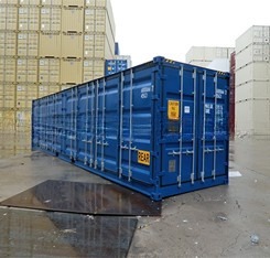 Left or Right Side Access 20ft Open Side Container with External Dimensions of 6058 x 2438 x 2591mm and Large Door Opening