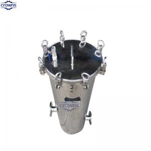 Quality Food grade stainless steel multi bag cartridge filter housing for high viscosity liquids filtration for sale