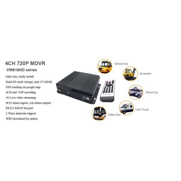 GPS h.264 camera auto dvr with alarm system , 24 hours video camera recorder