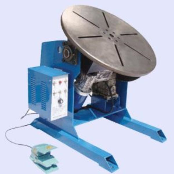 High Precision Welding Robot Positioner Turntable Locator Machine Size 500mm