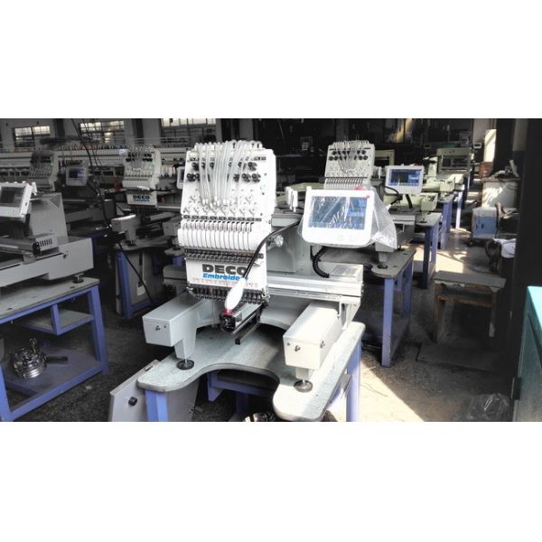 Energy Saving One Head Embroidery Machine Maximum Speed 1200 Rpm