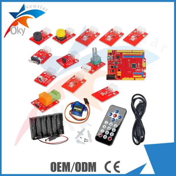 Custome DIY Electronic Blocks Kit For Mind With UNO Development Board