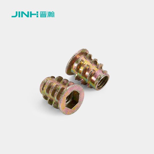 Hex Drivetype Threaded Insert Nuts Heat-set Installation Method Suitable For Operating Temperature Range Minus 40 Celsius To 150 Celsius Durable