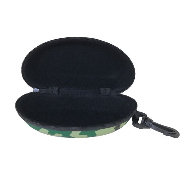 2024 hot eva zipper spectacles cases with client's logo embossed and clip