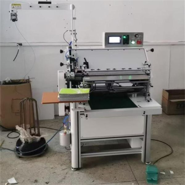 Semi Automatic Student Notebook Metal Loop Wire Book Binder Machine Single Spiral Coil Calendar Wire Binder Binding Machine