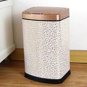 Quality 3.17 Gallon Automatic Stainless Steel Trash Can for sale