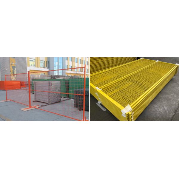 Hot Dip Galvanized Temporary Fence For Events 6*8ft