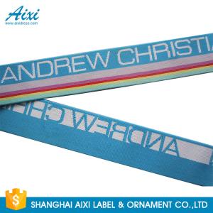 Quality Custom Woven Nylon Jacquard Elastic Fabric Webbing Tape For Garment For Wholesale for sale