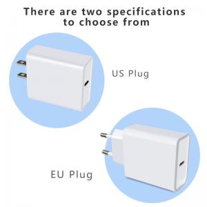 Quality EU PD TRAVEL CHARGER TYPE-C 28W FAST CHRGER for Macbook compatible with HUAWEI QUICK CHARGE QC3.0/QC2.0 for sale