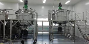 Quality Liquid Detergent Production Line 50Hz Detergent Mixer Emulsifier for sale