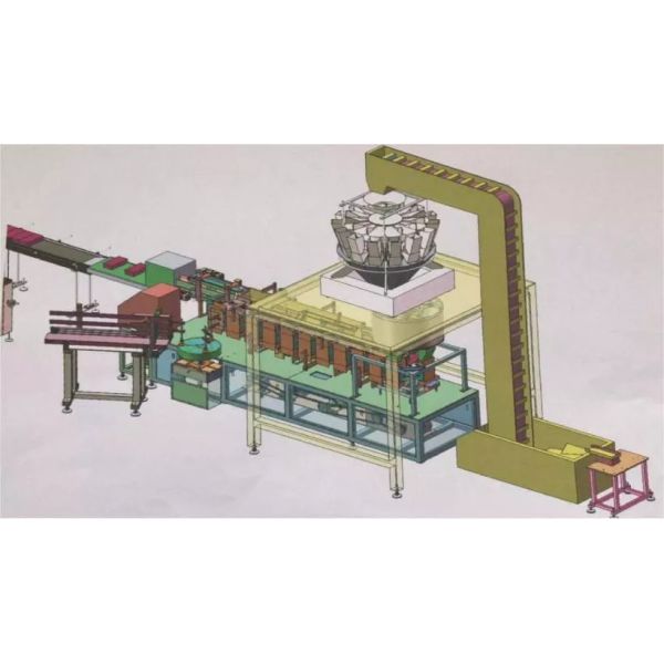 Automatic Stainless Steel Vertical Packaging Machine For Carton Box 1.5kw