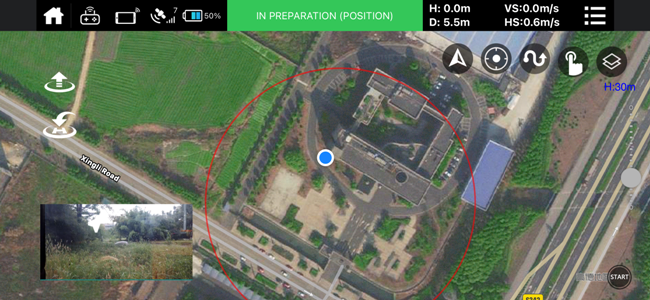 GPS GLONASS 5000 Meters Remote Control Drone With Camera