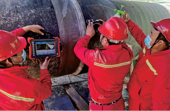 Portable 32:128PR Phased Array Ultrasonic Flaw Detector
