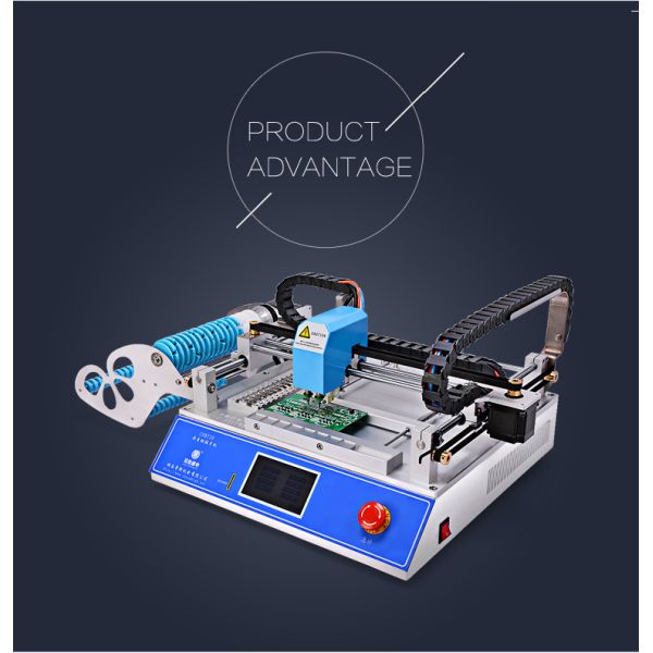 CHMT28 Desktop Led Smd Small Smt Pick And Place Machine With CE Prototyping