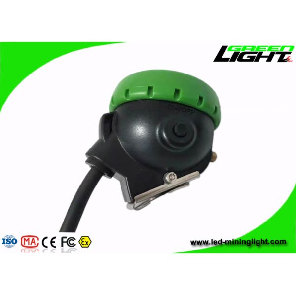 10000Lux Safety Mining Cap Lamp Silicone Button Rechargeable 216lum 7.8Ah Miner Headlamp for Underground Coal Mine