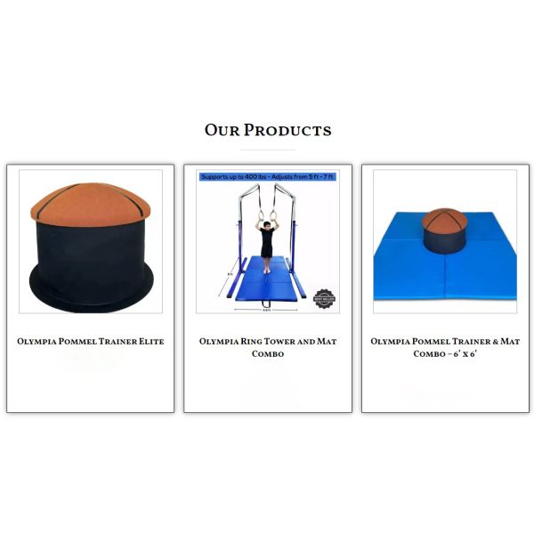 Gymnastics Training Equipment Olympia Pommel Trainer Elite For For Advanced Training