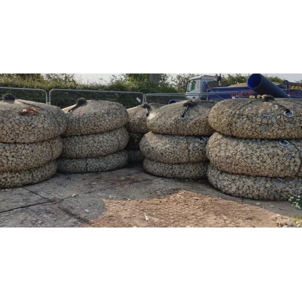 2 Ton Rock Bag Filter Unit For River Control And Temporary Construction Work