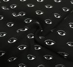 New Printing ! High class 100% cotton Eye Pattern for casual clothing Jacquard