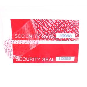 Quality Anti Counterfeit Sealing Hidden Line Tamper Evident Void Tape for sale