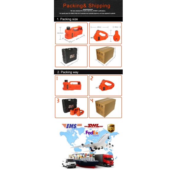 Car Type 3 Ton Floor Jack Repair Kit Universal Portable