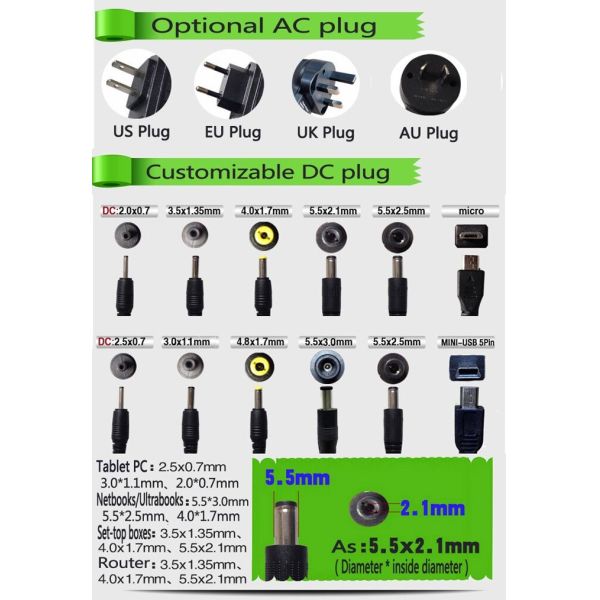 power adapter for Android TV Box S805 TV Box