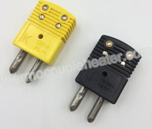 Quality Standard Male And Female RTD Thermocouple Connectors Type K / J for sale