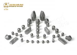 Quality Widia Cemented Tungsten Carbide Tips Polishing Surface For Button Rock Drill Bit for sale