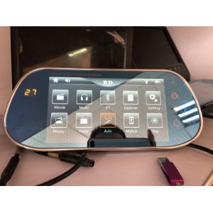 China OEM / ODM 7 Inch Car Rear View TFT LCD Monitor Supports 1080P Video Player on sale