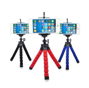 Quality Mini Portable Flexible Sponge Octopus Tripod Stand Mount With Holder For GoPro Hero 3 3+ 4 4s Phone Nikon for sale