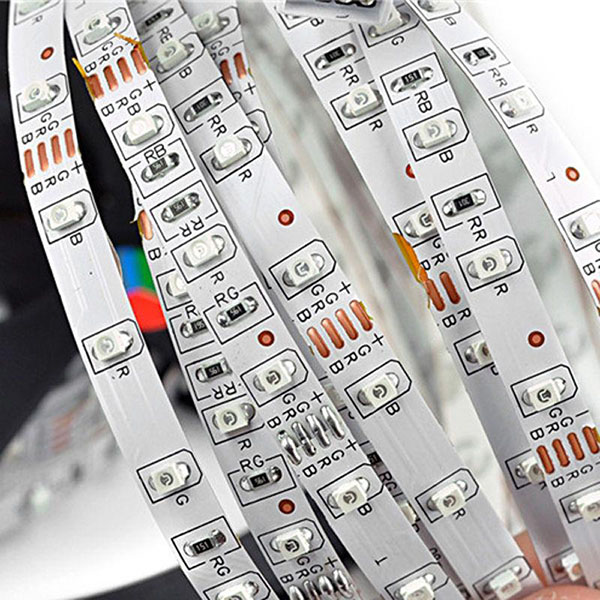 Non-waterproof 3528SMD RGB Light Strip DC12V DC24V