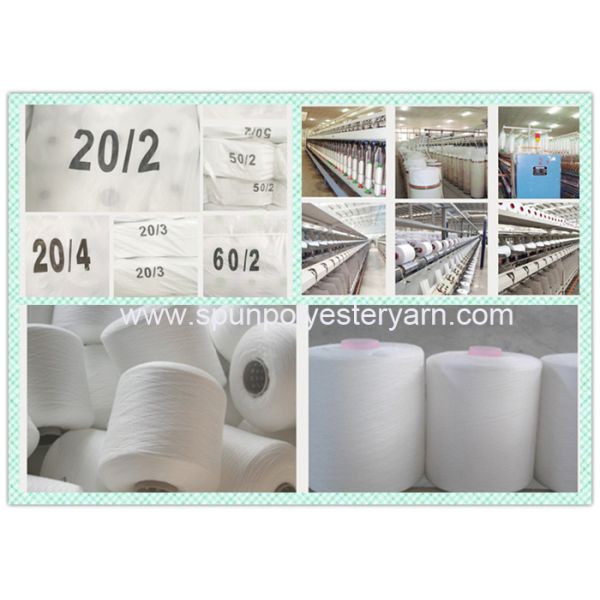 100% Spun Polyester Sewing Thread In Raw Pattern Counts 2-Ply Yarn 30/2