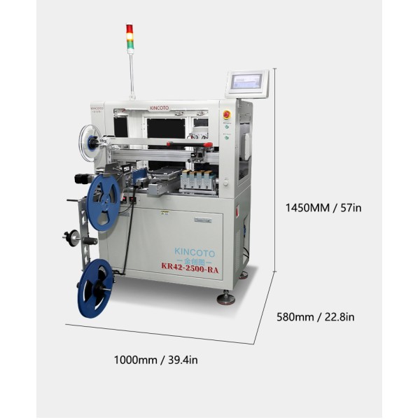 Dual-purpose KR42-2500RA Tray & Tape Integrated Automatic Programming Machine High Efficiency IC Chip Programmer