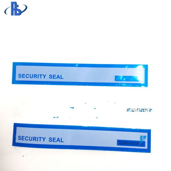 Single Sided VOID Security Labels Customizable For Electronic Industry