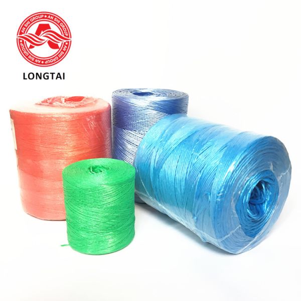 1g/m Blue PP Tomato Tying Twine Twisted Split Film Polypropylene Rope