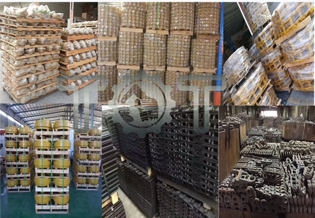 KATO HD1250-7 Excavator Bottom Roller Forged Steel Dozer Track Rollers