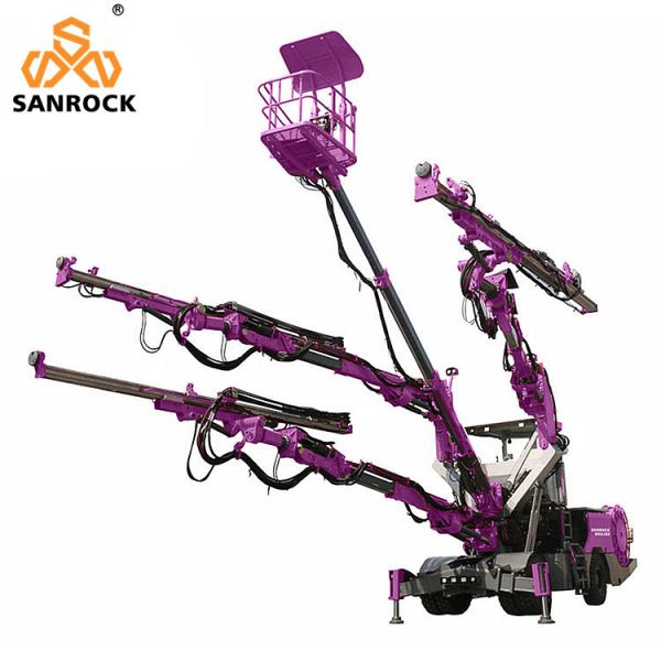 Tunnel Excavation Rock Drilling Rig Mining Equipment Jumbo Underground Drilling Machine