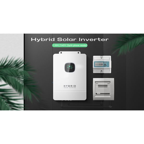 120V / 240V Solar Hybrid Inverter 8KW 48V Pure Sine Wave Off Grid Inverter