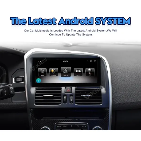 Viknav Car Radio For Volvo XC60 (2009-2017) 8.8 inch Auto Audio Multimedia Player GPS Navigation Tape Recorder HD Screen