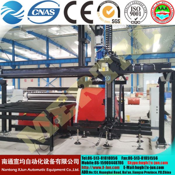 The discount! MCLW12SCX CNC full CNC four roll machine Nantong machine,Italy machine