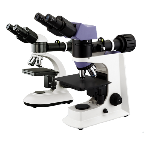 10X-18mm Eyepiece Upright Metallurgical Microscope Reflecting Halogen Illumination