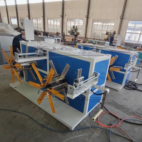 Single Screw Plastic Extruder Small Corrugated Pipe Making Machine