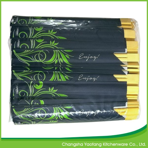 Tableware Dining Natural Disposable Bamboo Chopsticks Eco Friendly Customized