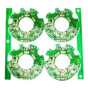 Quality 4 layer PCB with Immersion Gold, Green Solder Mask Color, Suitable for Printers for sale