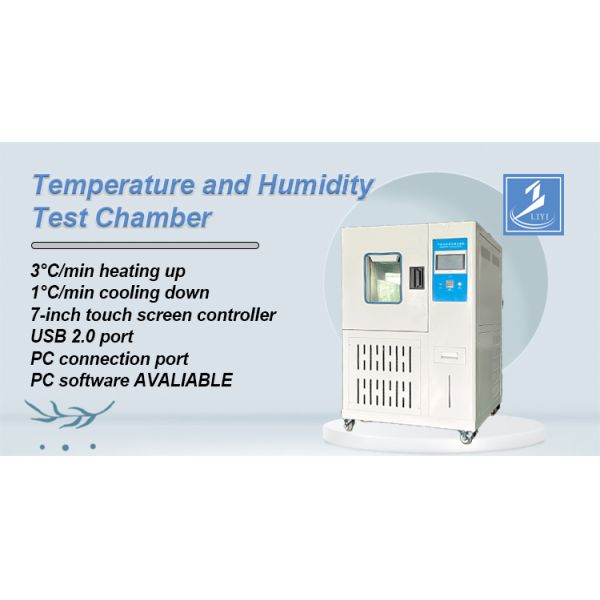 LIYI 215L Touch Screen Humidity Control Equipment Price Temperature Stability Cabinet Humidity and Temperature Cabinet