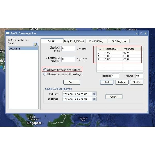 Safety Monitoring GPS Digital Tachograph , Digitaler Tachograph Dual Core Chip