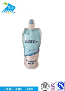 Quality Speical Shape Spout Pouch Heat Seal Hydrogen Water Spout Bags Packaging for sale