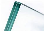 1.14PVB+6mm Toughened Glass Panels , Green Laminated Glass For Estate / Building