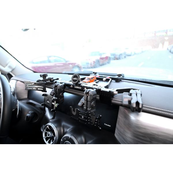 0.86kg/pc Net Weight CNC Machined Center Console Support for Tank 300 in Aluminum Alloy