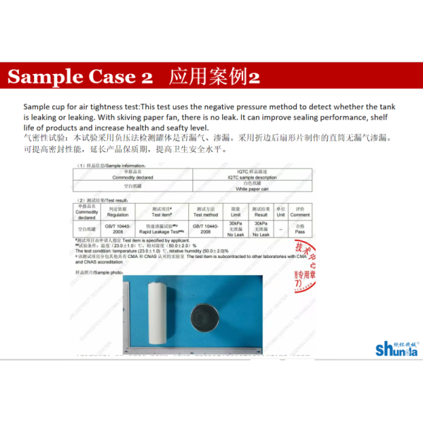 Advanced Paper Blank Skiving Machine Making Durable Fully PE Film Lined Paper Containers