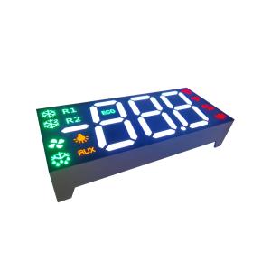 Quality Ultra Red /Yellow Green/Amber Triple Digit 17mm 7 Segment LED Display For Refrigerator Controller for sale